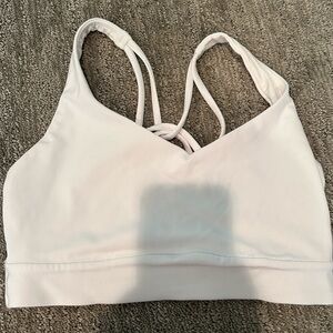Athleta white sport bra